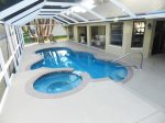 Pool and Spa with Electric Heater